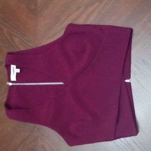 Likely Top. Color Purple. Size 00.